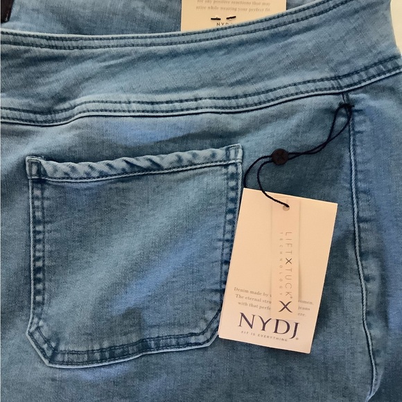 Nydj new size 26W Teresa wide leg jeans belle isle - Picture 4 of 11